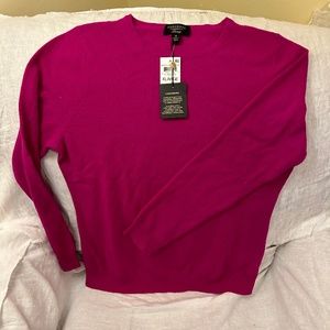 NWT Charter Club 100% cashmere sweater
